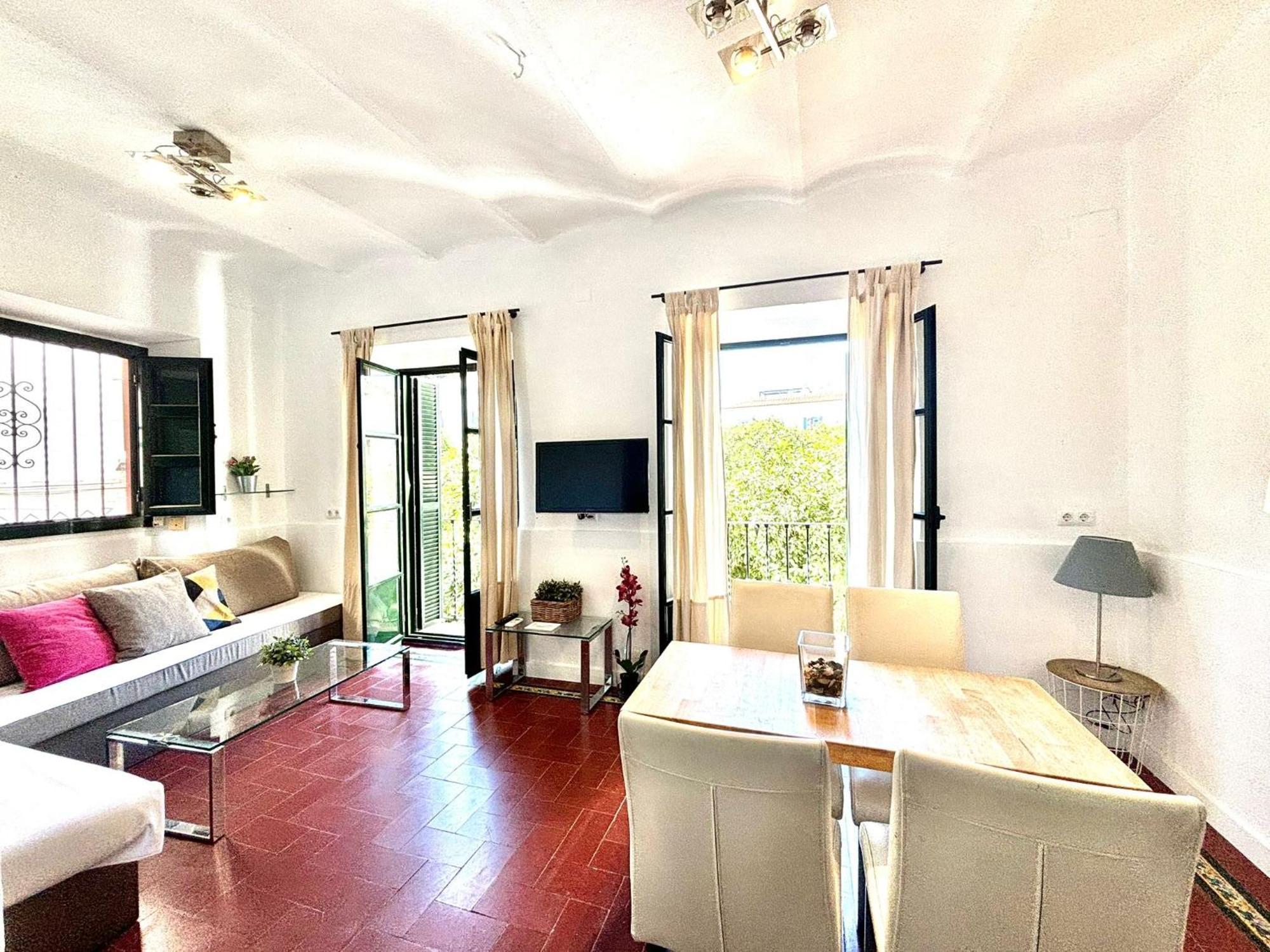 세비야 Plaza De Santa Cruz 아파트 외부 사진
